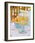 Fruity Pineapple Drink with Ice Cubes and Lemon-Foodcollection-Framed Photographic Print