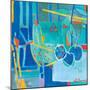 Frutas en Azul-Luis Amer-Mounted Giclee Print