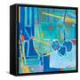 Frutas en Azul-Luis Amer-Framed Stretched Canvas