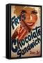 Fry's Chocolate Sandwich Advert-null-Framed Stretched Canvas
