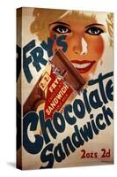 Fry's Chocolate Sandwich Advert-null-Stretched Canvas