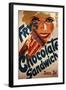 Fry's Chocolate Sandwich Advert-null-Framed Art Print