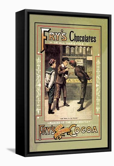 Fry's Chocolates-null-Framed Stretched Canvas