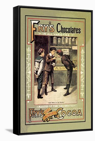 Fry's Chocolates-null-Framed Stretched Canvas