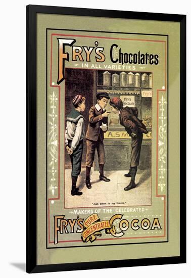 Fry's Chocolates-null-Framed Art Print