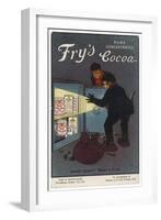 Fry's Cocoa Advert-null-Framed Art Print
