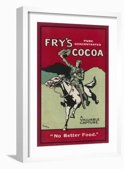 Fry's Cocoa - No Better Food-null-Framed Art Print