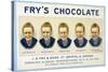 Fry's Five Boys Chocolate, Desperation Pacification Expectation Acclamation Realisation-null-Stretched Canvas