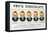 Fry's Five Boys Chocolate, Desperation Pacification Expectation Acclamation Realisation-null-Framed Stretched Canvas