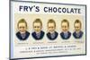 Fry's Five Boys Chocolate, Desperation Pacification Expectation Acclamation Realisation-null-Mounted Photographic Print