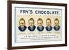 Fry's Five Boys Chocolate, Desperation Pacification Expectation Acclamation Realisation-null-Framed Photographic Print