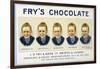 Fry's Five Boys Chocolate, Desperation Pacification Expectation Acclamation Realisation-null-Framed Photographic Print