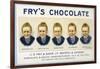 Fry's Five Boys Chocolate, Desperation Pacification Expectation Acclamation Realisation-null-Framed Photographic Print