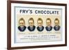 Fry's Five Boys Chocolate, Desperation Pacification Expectation Acclamation Realisation-null-Framed Photographic Print