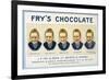 Fry's Five Boys Chocolate, Desperation Pacification Expectation Acclamation Realisation-null-Framed Photographic Print