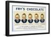 Fry's Five Boys Chocolate, Desperation Pacification Expectation Acclamation Realisation-null-Framed Photographic Print