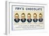 Fry's Five Boys Chocolate, Desperation Pacification Expectation Acclamation Realisation-null-Framed Photographic Print