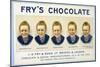 Fry's Five Boys Chocolate, Desperation Pacification Expectation Acclamation Realisation-null-Mounted Photographic Print