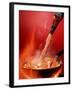 Frying Chicken in Beer-Renee Comet-Framed Photographic Print