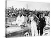 Fs Barnes in the Centre, Ah Langley to His Right, with a Singer Nine Sports Car, 1930s-null-Stretched Canvas