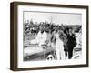 Fs Barnes in the Centre, Ah Langley to His Right, with a Singer Nine Sports Car, 1930s-null-Framed Photographic Print