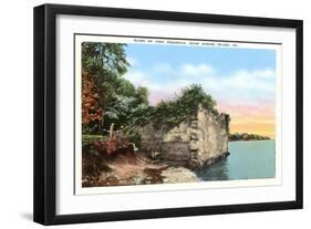 Ft. Frederica, St. Simons Island, Georgia-null-Framed Art Print