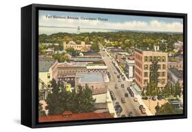 Ft. Harrison Avenue, Clearwater, Florida-null-Framed Stretched Canvas