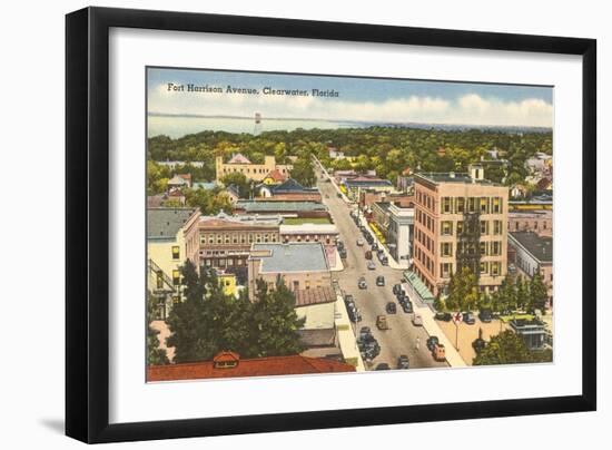 Ft. Harrison Avenue, Clearwater, Florida-null-Framed Art Print