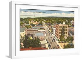 Ft. Harrison Avenue, Clearwater, Florida-null-Framed Art Print