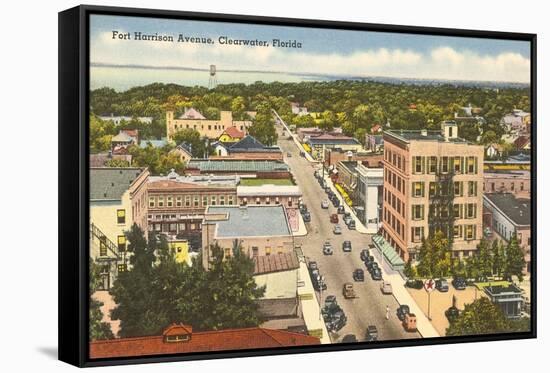 Ft. Harrison Avenue, Clearwater, Florida-null-Framed Stretched Canvas