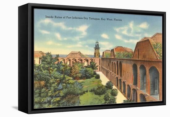 Ft. Jefferson, Key West, Florida-null-Framed Stretched Canvas