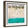 Ft Lauderdale Beach 1-Kimberly Allen-Framed Art Print