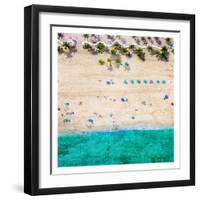 Ft Lauderdale Beach 1-Kimberly Allen-Framed Art Print