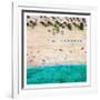 Ft Lauderdale Beach 1-Kimberly Allen-Framed Art Print