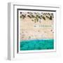 Ft Lauderdale Beach 1-Kimberly Allen-Framed Art Print