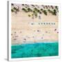 Ft Lauderdale Beach 1-Kimberly Allen-Stretched Canvas