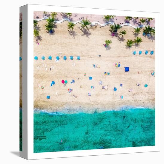 Ft Lauderdale Beach 2-Kimberly Allen-Stretched Canvas