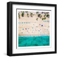 Ft Lauderdale Beach 2-Kimberly Allen-Framed Art Print