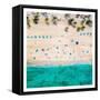 Ft Lauderdale Beach 2-Kimberly Allen-Framed Stretched Canvas