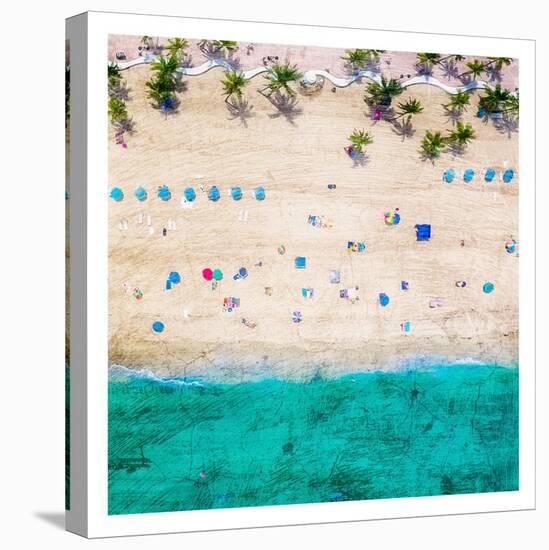 Ft Lauderdale Beach 2-Kimberly Allen-Stretched Canvas