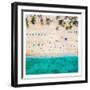 Ft Lauderdale Beach 2-Kimberly Allen-Framed Art Print