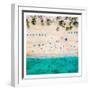 Ft Lauderdale Beach 2-Kimberly Allen-Framed Art Print