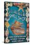 Ft. Lauderdale, Florida - Shell Shop-Lantern Press-Stretched Canvas