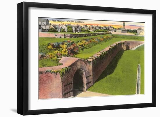 Ft. Morgan, Mobile, Alabama-null-Framed Art Print