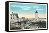 Ft. Point Lighthouse, New Castle, New Hampshire-null-Framed Stretched Canvas
