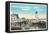 Ft. Point Lighthouse, New Castle, New Hampshire-null-Framed Stretched Canvas