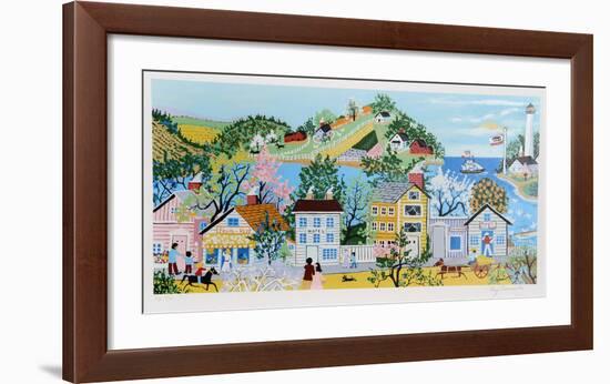 Ft. Point, San Francisco, CA-Kay Ameche-Framed Limited Edition