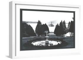 Ft. William Henry Hotel, Lake George, New York-William Henry Jackson-Framed Art Print