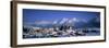 Ftan, Graubunden, Switzerland-Walter Bibikow-Framed Photographic Print