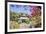 Fu Guo Temple, Five Phoenix Building (Formerly Buddhist Cloud Building) in Spring, Lijiang-Andreas Brandl-Framed Photographic Print